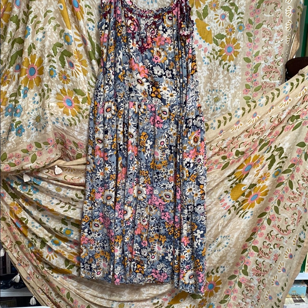 Natural Life Multicolor Floral Top